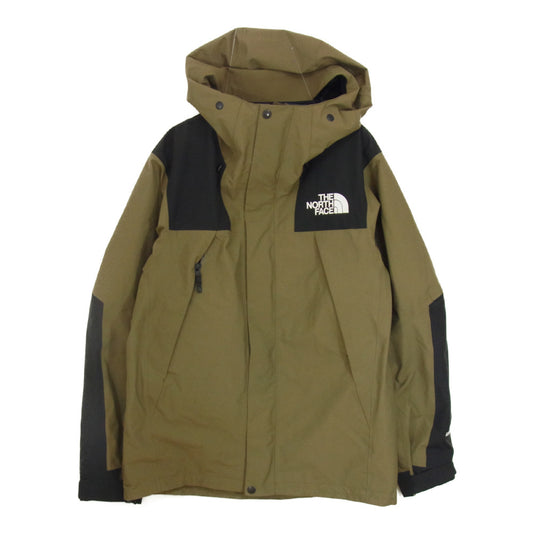 THE NORTH FACE ノースフェイス NP61800 MOUNTAIN JACKET マウンテン ジャケット GORE-TEX ゴアテックス ジャケット カーキ系 M【中古】
