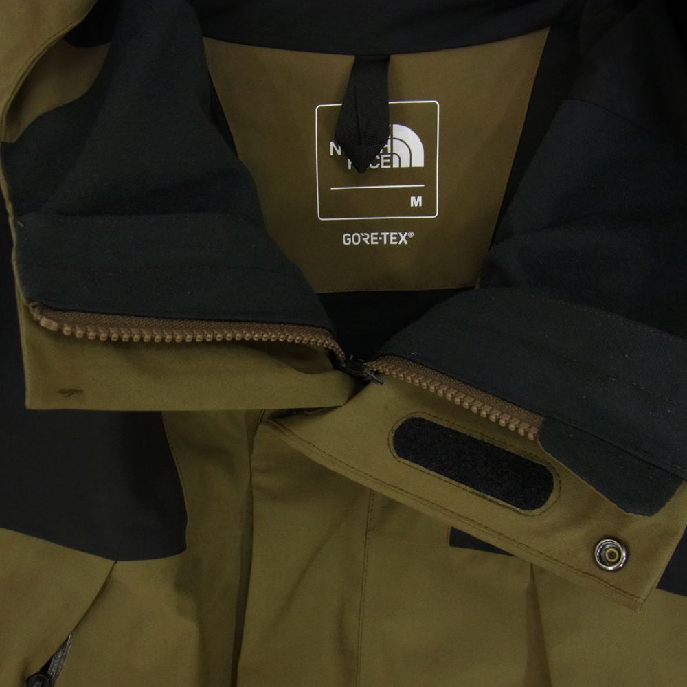 THE NORTH FACE ノースフェイス NP61800 MOUNTAIN JACKET マウンテン ジャケット GORE-TEX ゴアテックス ジャケット カーキ系 M【中古】