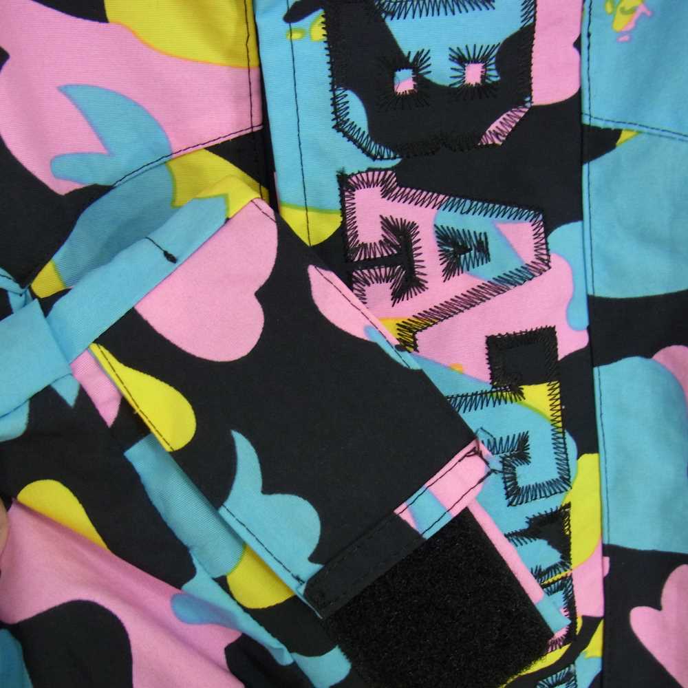 A BATHING APE アベイシングエイプ NEW MULTI CAMO SHARK OVERSIZED HOODIE JACKET マルチカモ シャーク オーバーサイズ フーディー ジャケット  マルチカラー系 M【美品】【中古】
