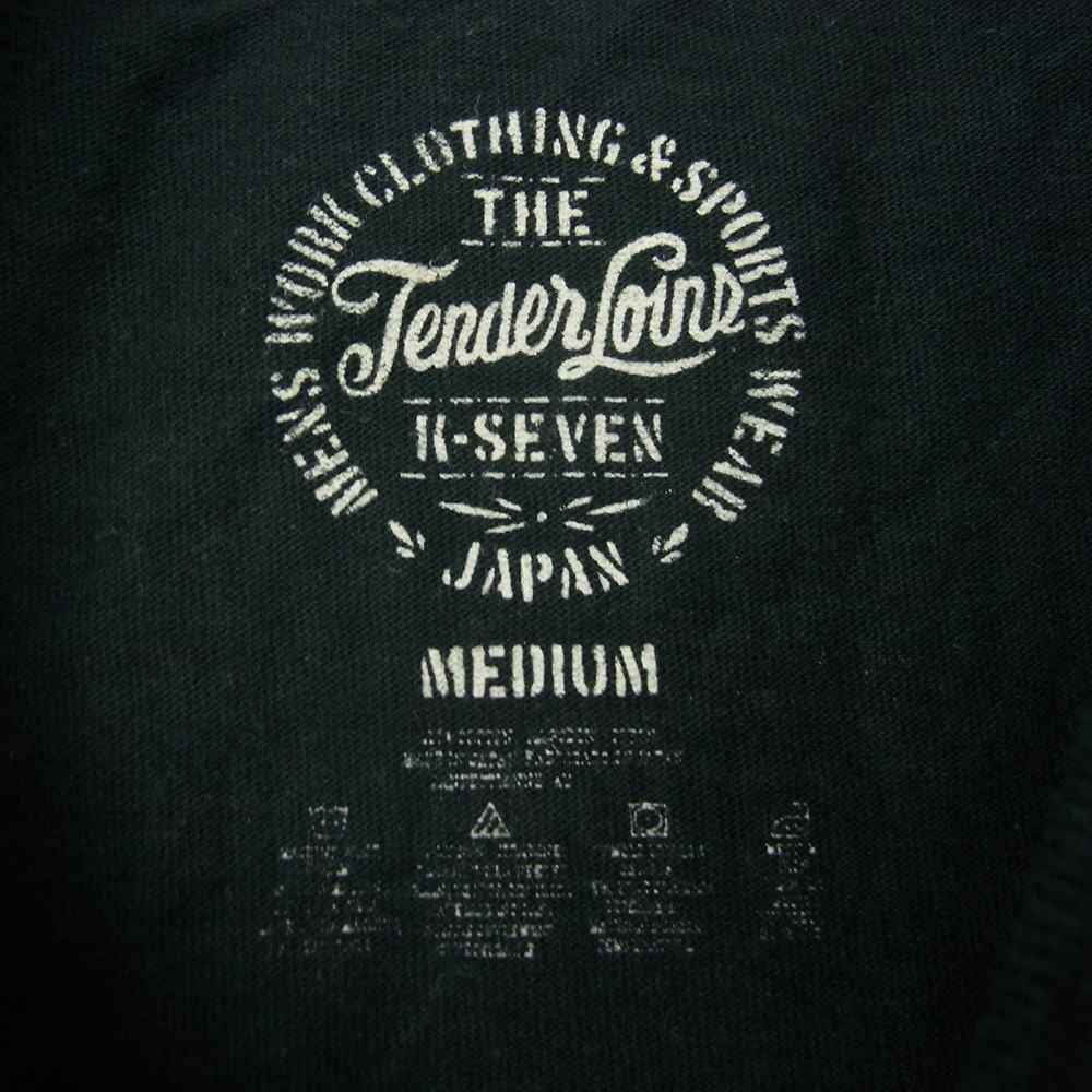 TENDERLOIN テンダーロイン TEE TENDERLOIN TOKYO ロゴ プリント 半袖 Tシャツ ブラック ブラック系 M【中古】