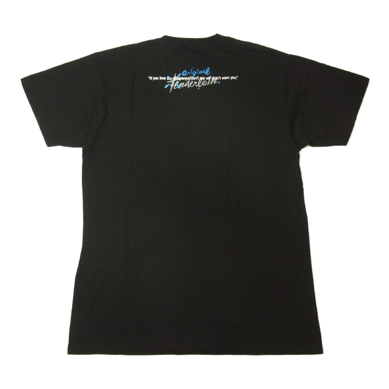 TENDERLOIN テンダーロイン TEE S. S ロゴ プリント 半袖 Tシャツ ブラック系 M【中古】