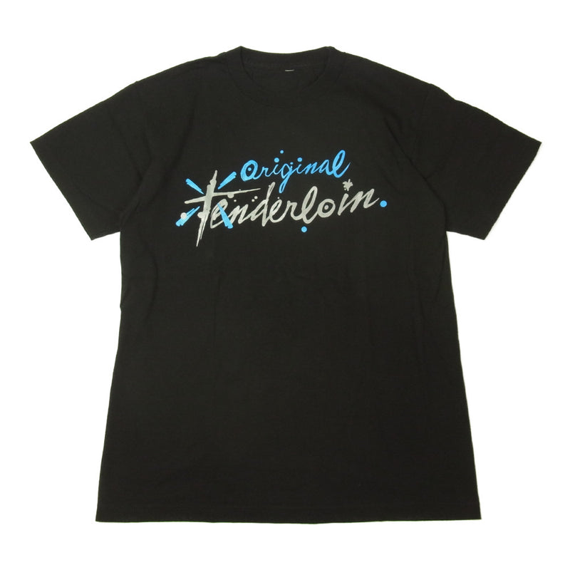 TENDERLOIN テンダーロイン TEE PA. C ロゴ プリント 半袖 Tシャツ ブラック系 M【中古】