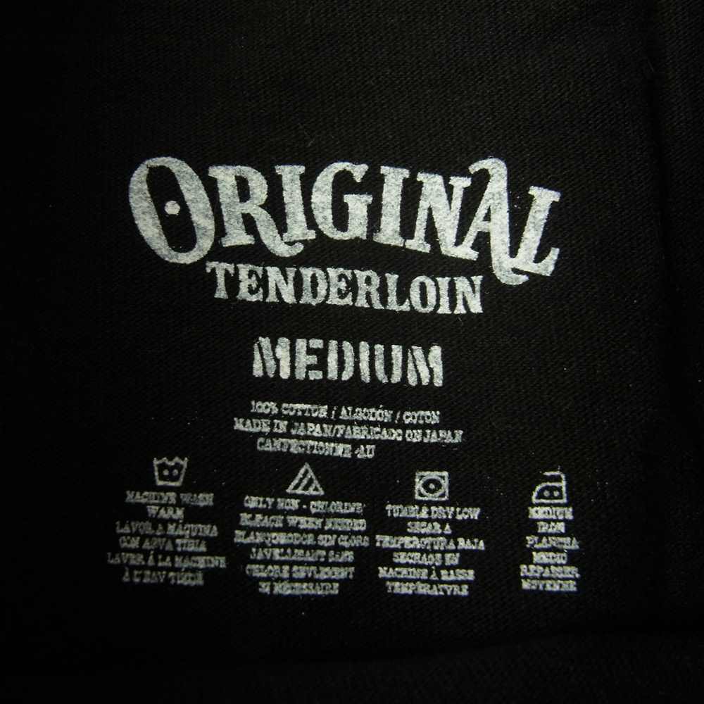 TENDERLOIN テンダーロイン TEE PA. C ロゴ プリント 半袖 Tシャツ ブラック系 M【中古】