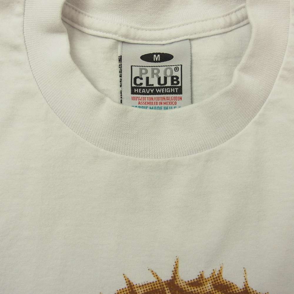 TENDERLOIN テンダーロイン TEE JC 半袖 プリント Tシャツ ホワイト系 M【中古】