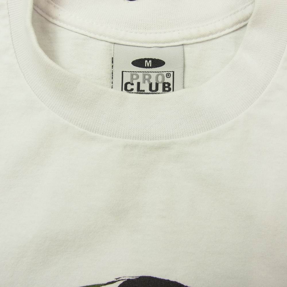 TENDERLOIN テンダーロイン TEE GR 半袖 スカル プリント Tシャツ ホワイト系 M【中古】