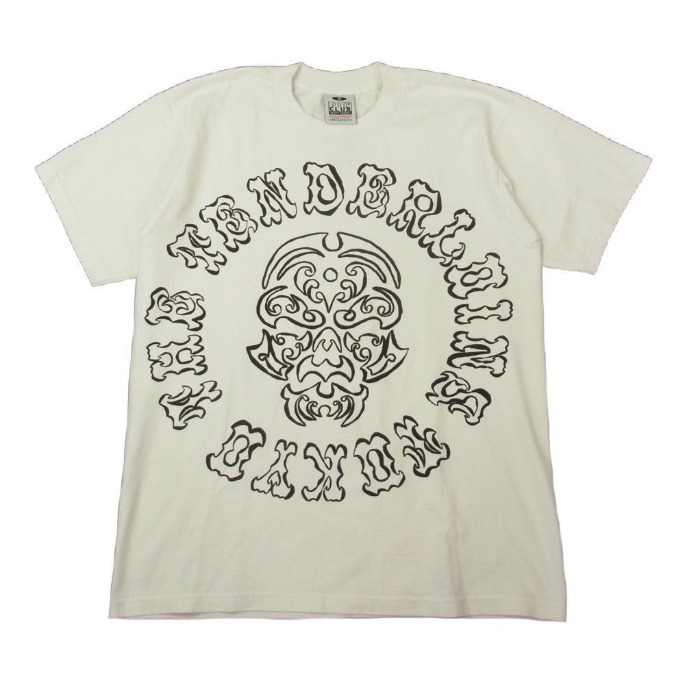 TENDERLOIN テンダーロイン TEE BBS ボルネオスカル ビッグ プリント Tシャツ ホワイト ホワイト系 M【中古】