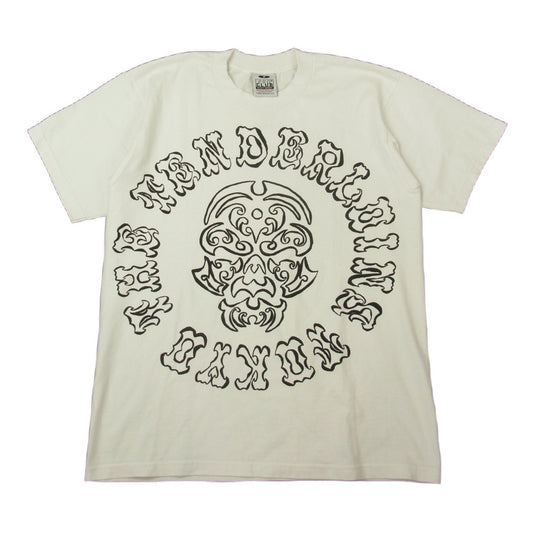 TENDERLOIN テンダーロイン TEE BBS ボルネオスカル ビッグ プリント Tシャツ ホワイト ホワイト系 M【中古】