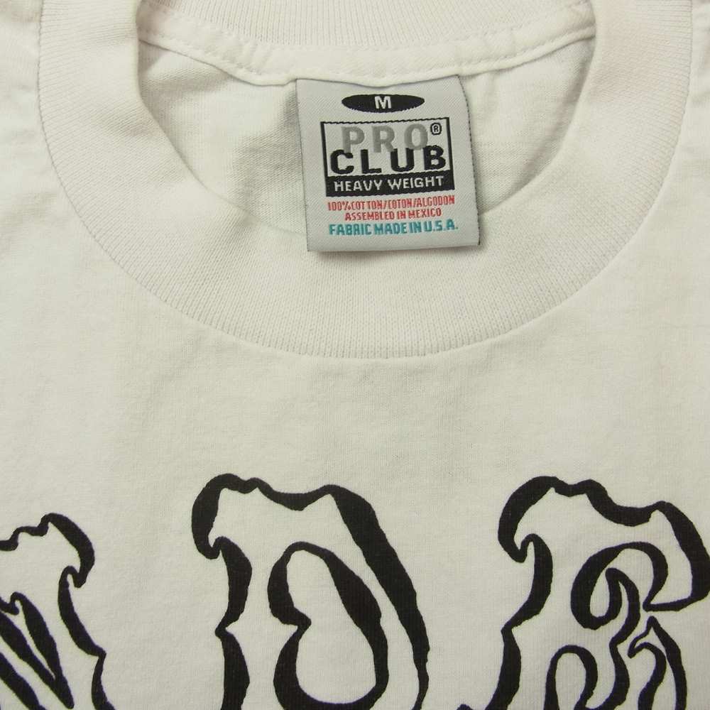 TENDERLOIN テンダーロイン TEE BBS ボルネオスカル ビッグ プリント Tシャツ ホワイト ホワイト系 M【中古】
