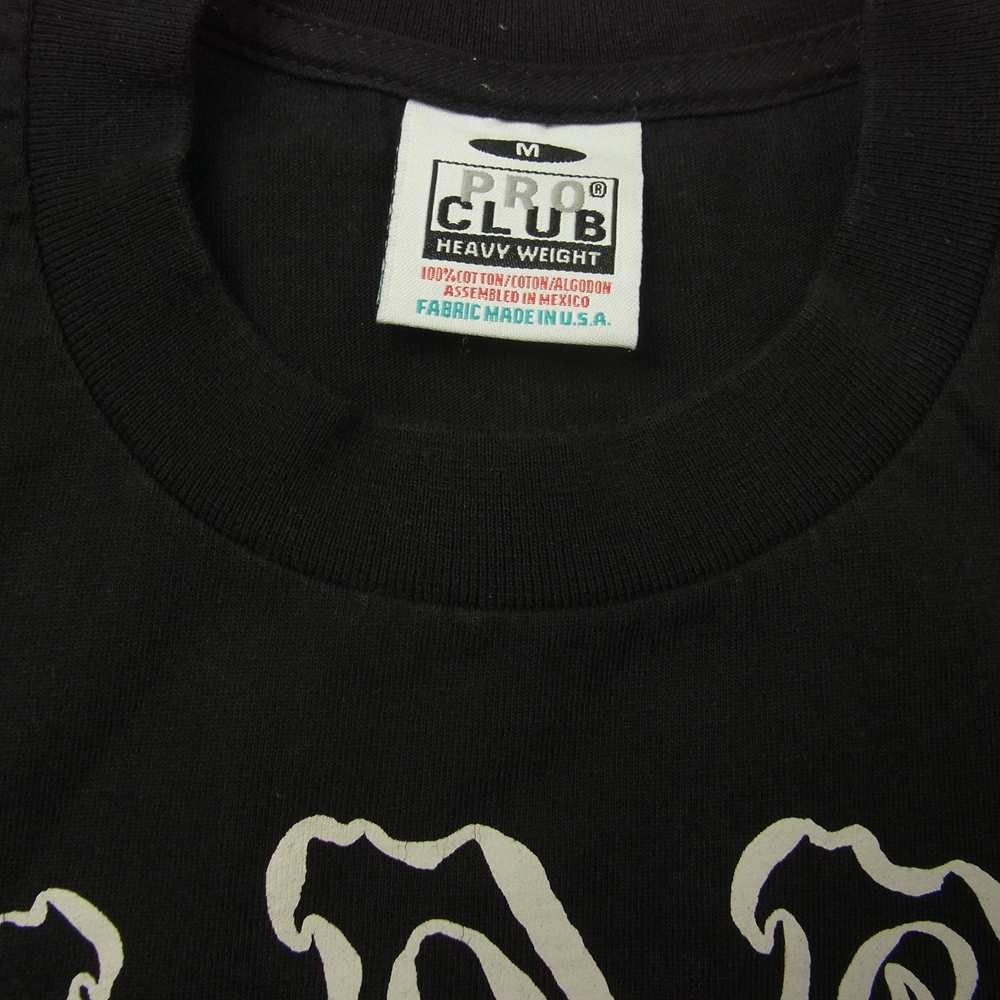 TENDERLOIN テンダーロイン TEE BBS ボルネオスカル ビッグ プリント Tシャツ ブラック ブラック系 M【中古】