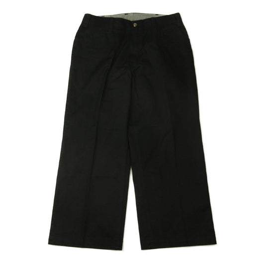 TENDERLOIN テンダーロイン BDP T/C ツイル スラックス ワーク パンツ ブラック系 S【中古】