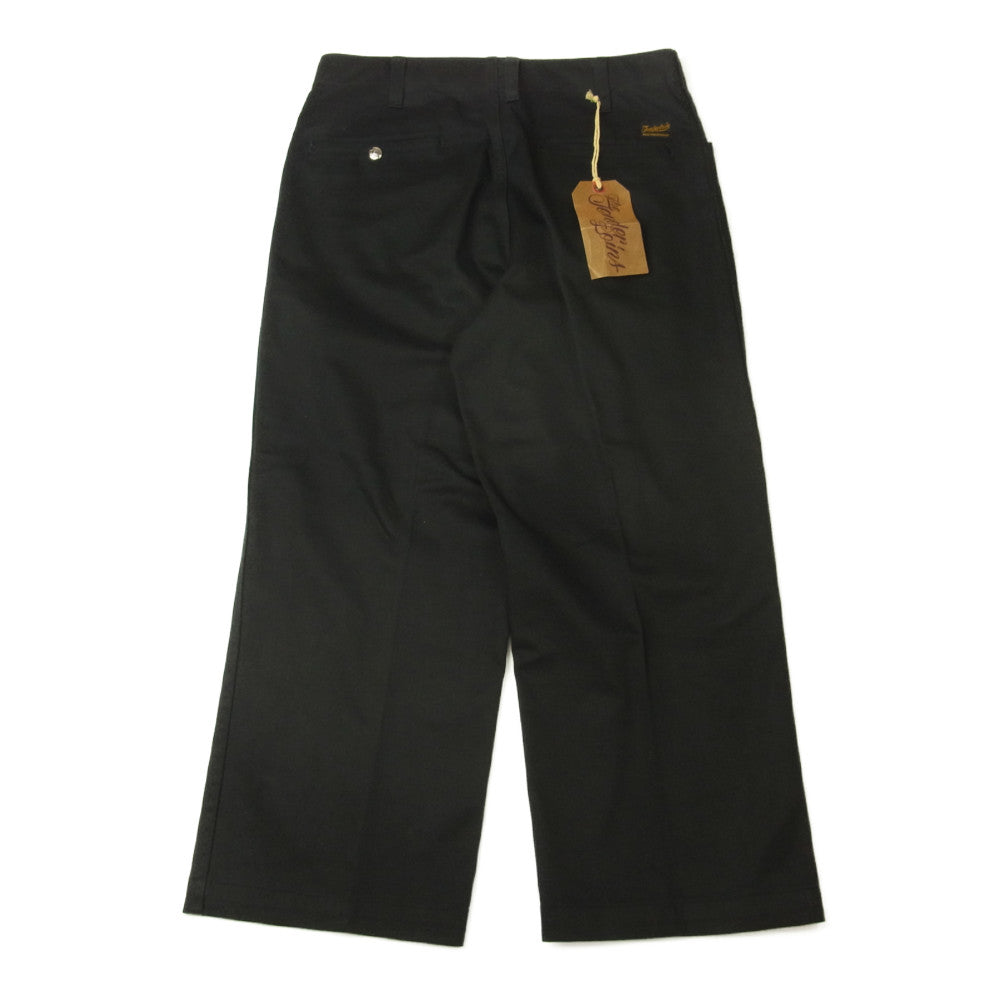 TENDERLOIN テンダーロイン BDP T/C ツイル スラックス ワーク パンツ ブラック系 S【中古】
