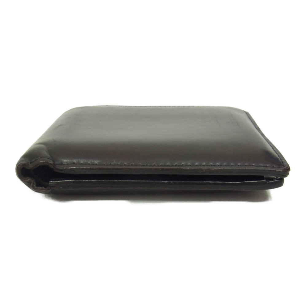 土屋鞄製造所 ツチヤカバン コードバン 二折財布 二つ折り財布
