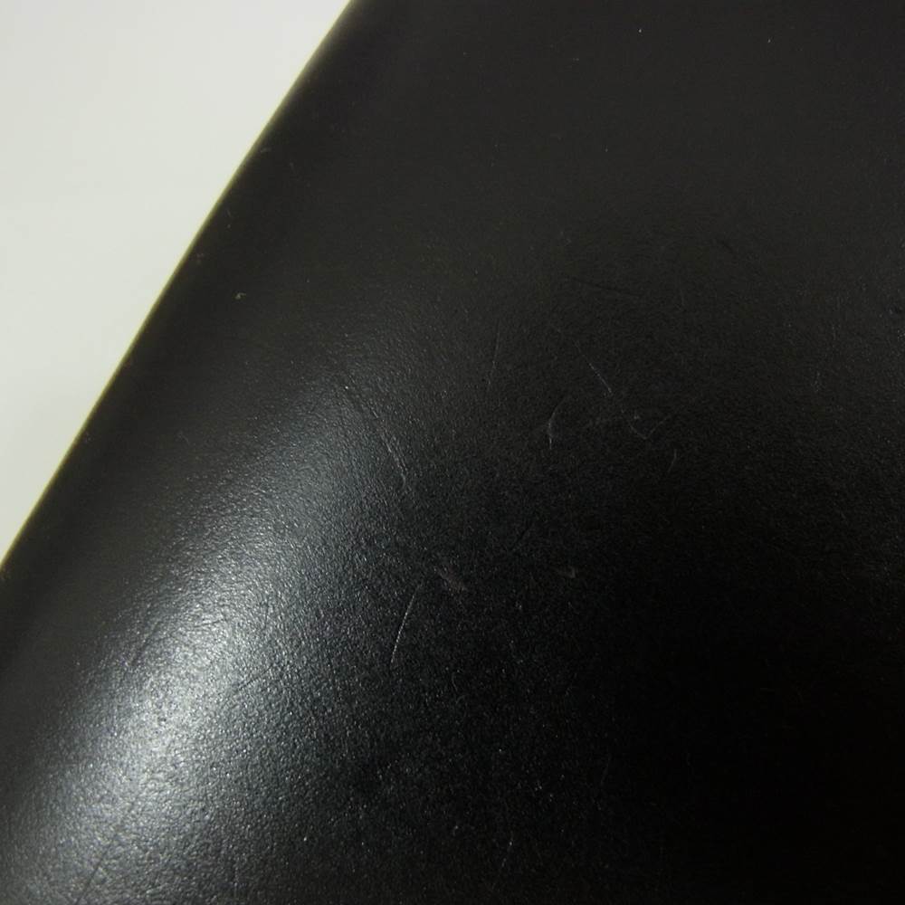 COCOMEISTER ココマイスター マイスター コードバン スカイスクレーパー ラウンドジップ ロング ウォレット 長財布 ブラック系【中古】