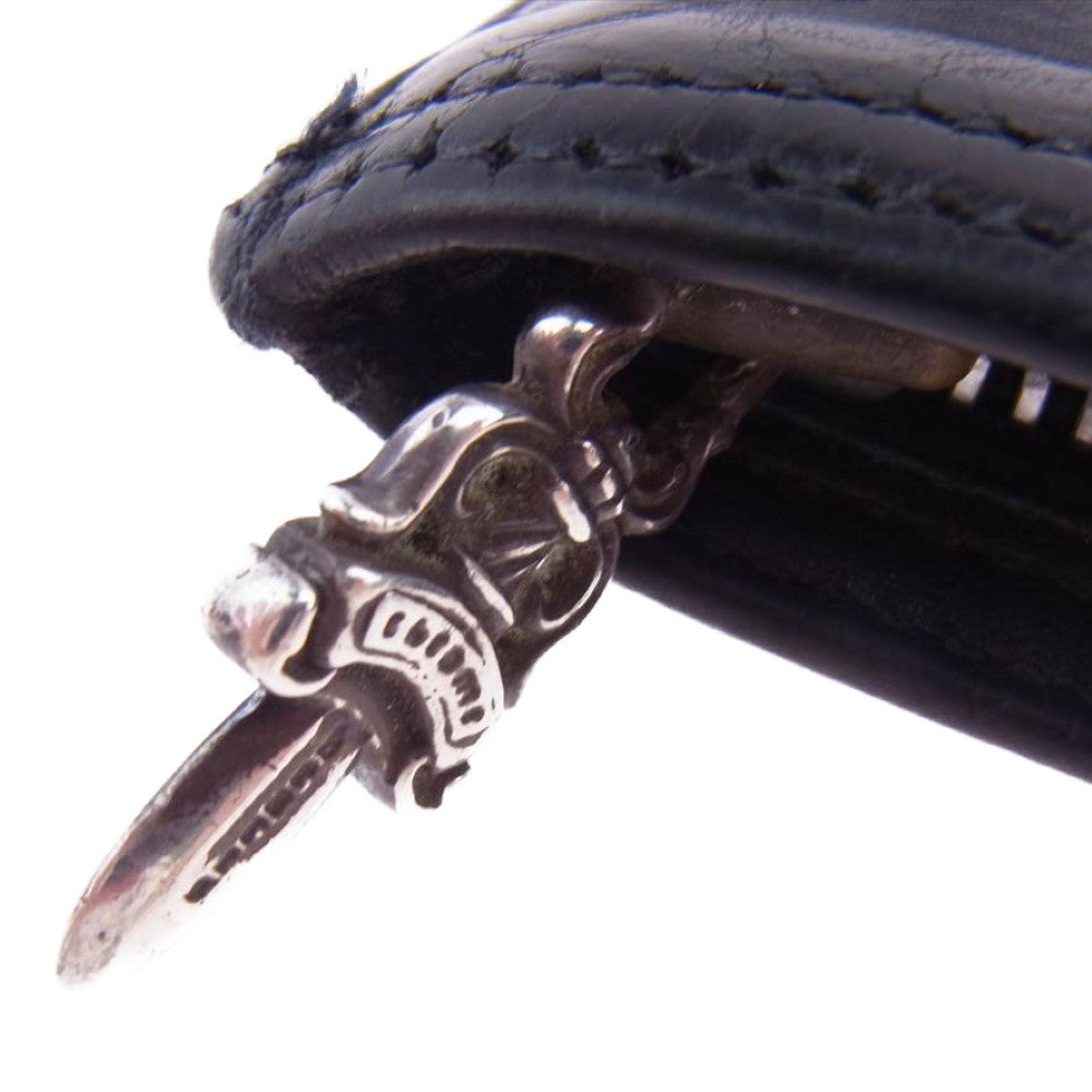 CHROME HEARTS クロムハーツ（原本無） ZPR CHNG 3×4 ジッパー チェンジパース ブラック系【中古】