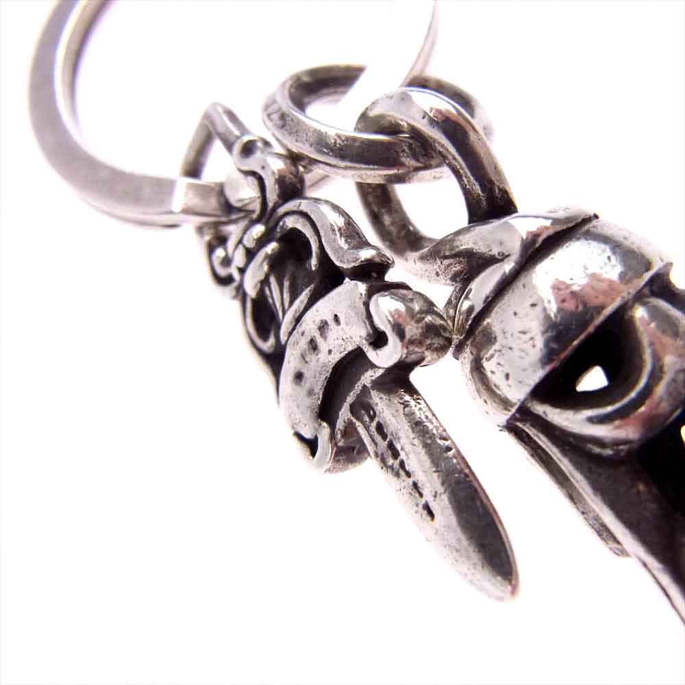 CHROME HEARTS クロムハーツ（原本無） Roller Keychain ローラーキーチェーン シルバー系【中古】