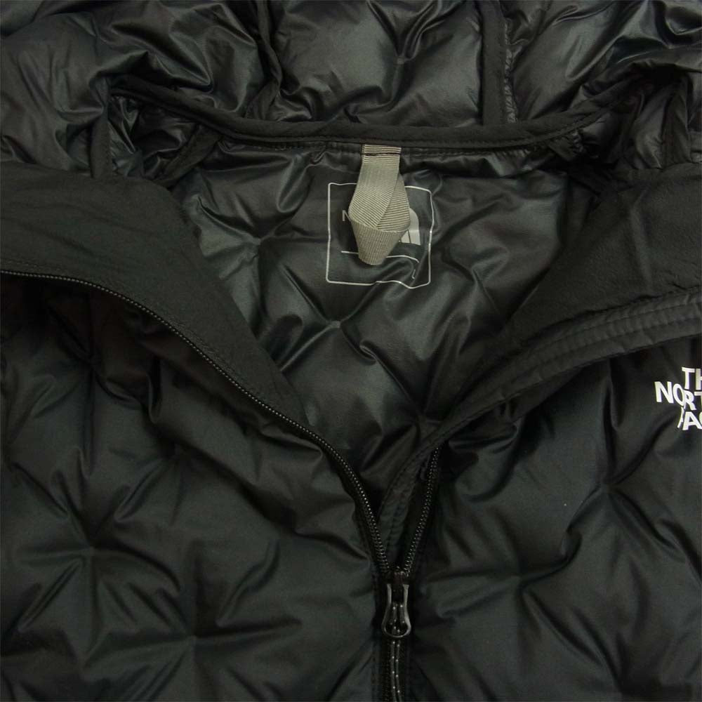 THE NORTH FACE ノースフェイス NDW91816 Astro Light Hoodie アストロ ライト フーディ ダウン ジャケット ブラック系 L【極上美品】【中古】