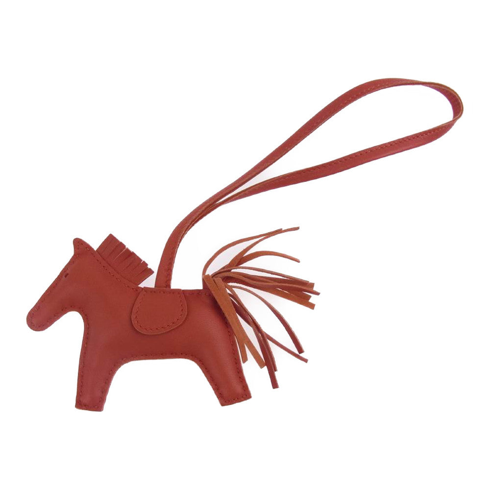 HERMES エルメス Rodeo Charm PM C刻印 ロデオ PM ロデオ チャーム カーネリアン ブラウン ブラウン系【極上美品】【中古】