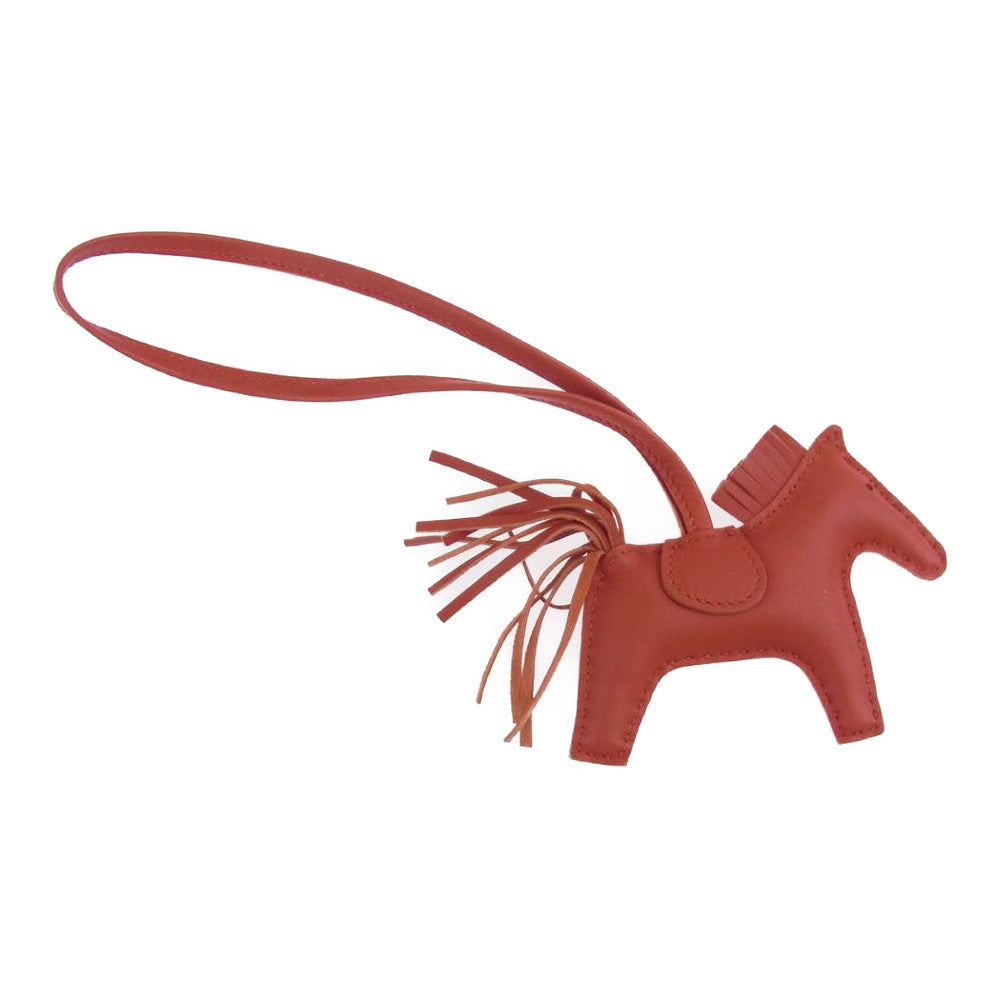 HERMES エルメス Rodeo Charm PM C刻印 ロデオ PM ロデオ チャーム カーネリアン ブラウン ブラウン系【極上美品】【中古】