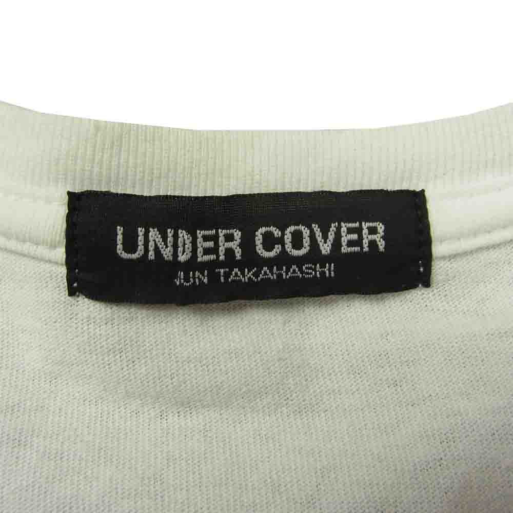 UNDERCOVER アンダーカバー ロゴ プリント Tシャツ ホワイト系 2【中古】