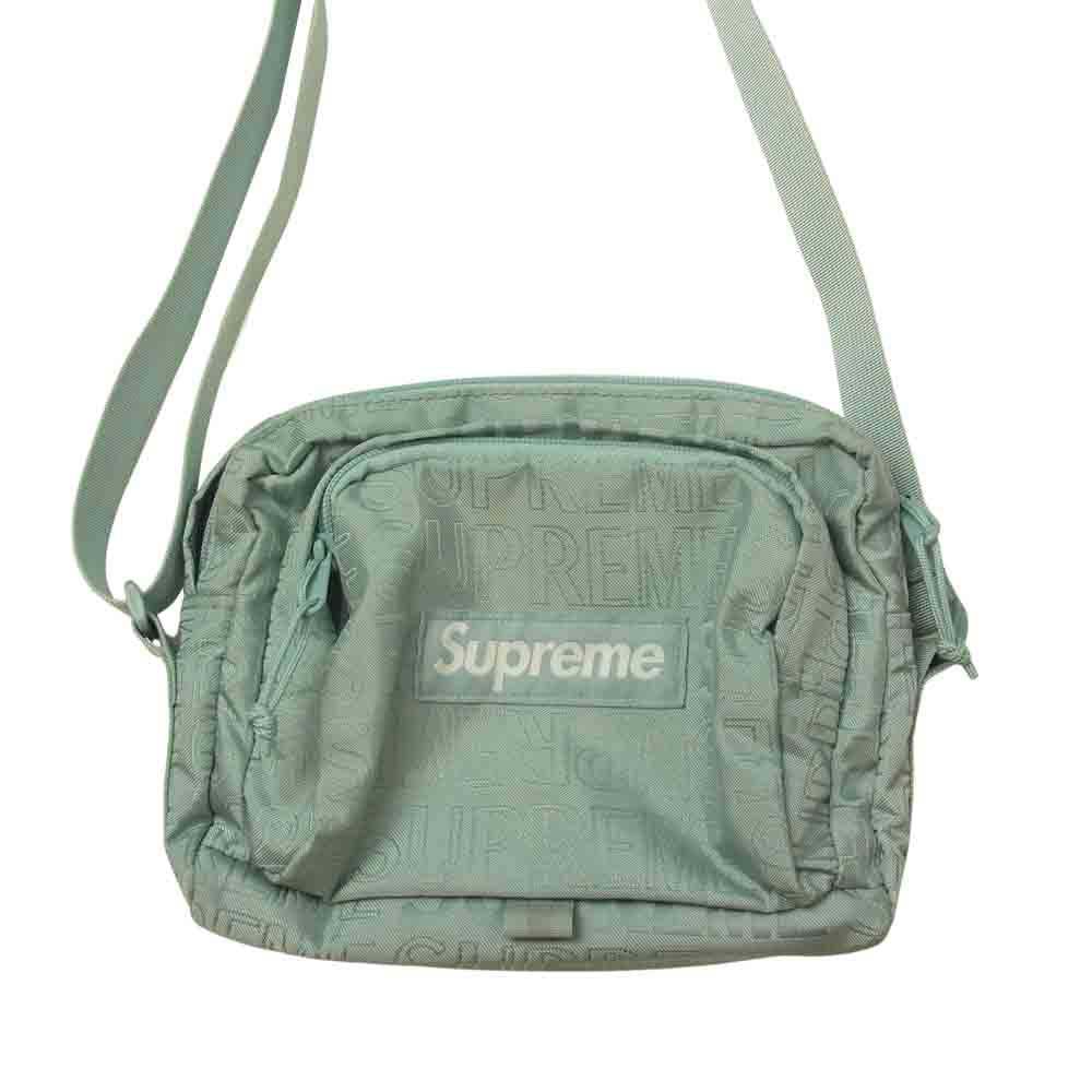 Supreme シュプリーム 19SS Shoulder Bag ショルダー バッグ グリーン系【美品】【中古】