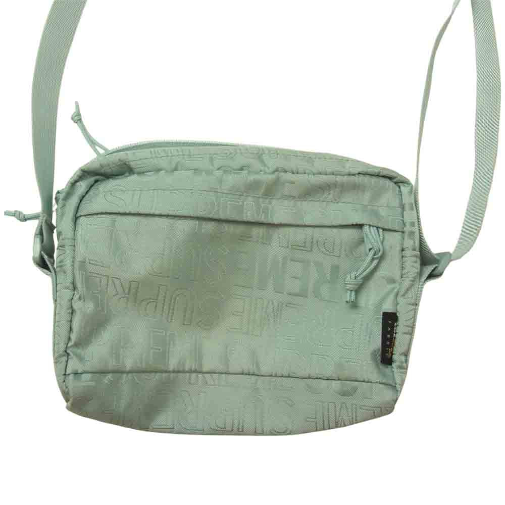 Supreme シュプリーム 19SS Shoulder Bag ショルダー バッグ グリーン系【美品】【中古】