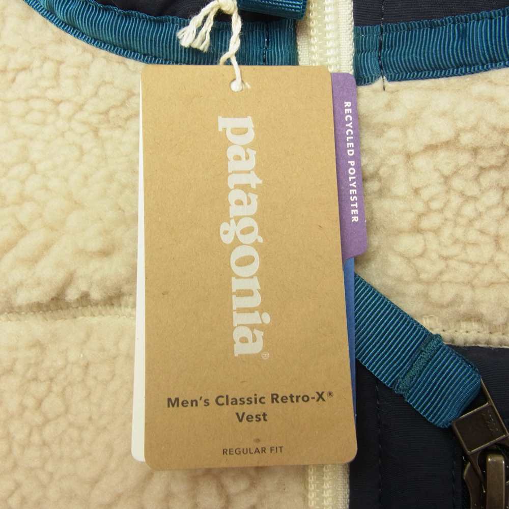 patagonia パタゴニア 20AW 23048 20年製 Classic Retro-X Vest クラシック レトロX ベスト ベージュ系 S【極上美品】【中古】