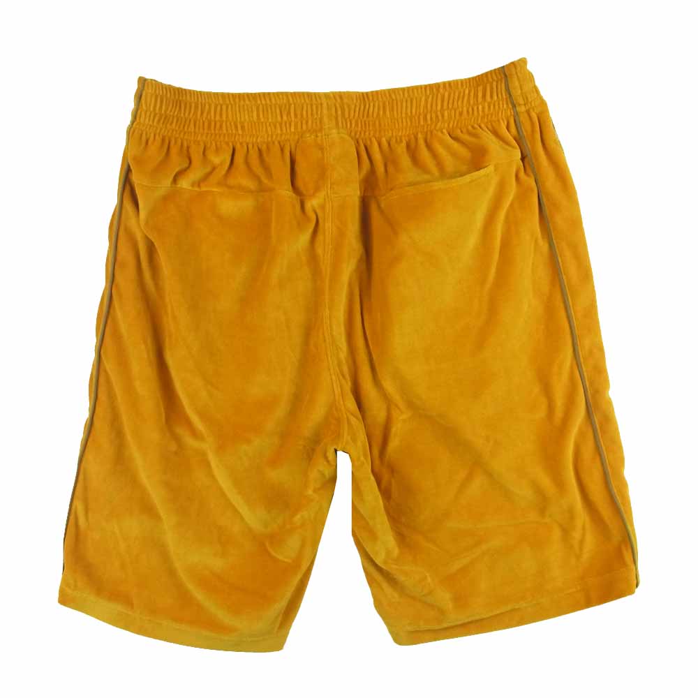 ブラックアイパッチ 21AW BEPFW21PA07 B EMBLEM PIPING VELOUR SHORTS エンブレム ベロア ショーツ ショート パンツ キャメル系 M【新古品】【未使用】【中古】