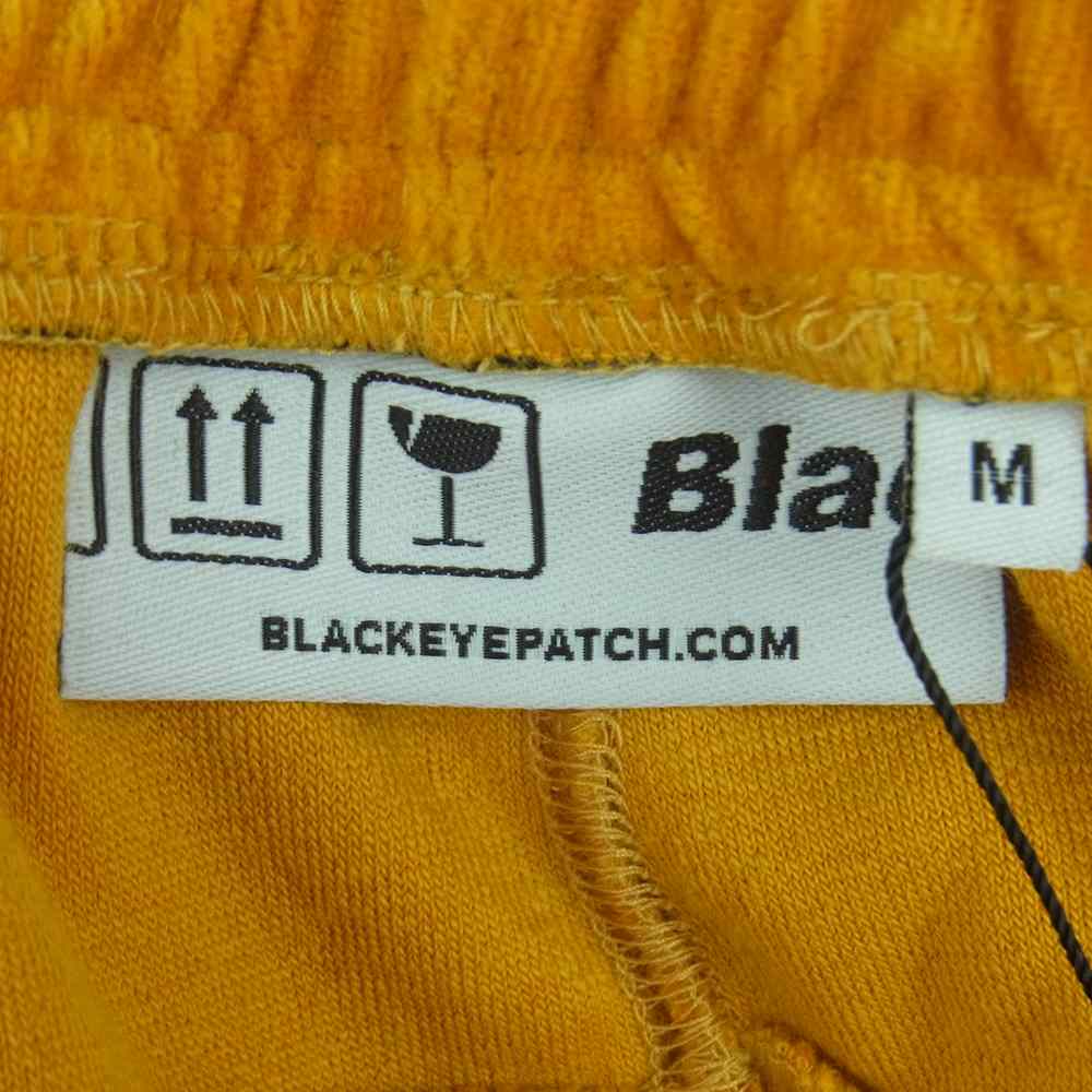 ブラックアイパッチ 21AW BEPFW21PA07 B EMBLEM PIPING VELOUR SHORTS エンブレム ベロア ショーツ ショート パンツ キャメル系 M【新古品】【未使用】【中古】