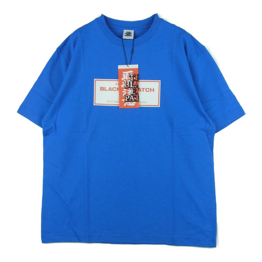 ブラックアイパッチ 21AW BEFPW21TE05 NEUVA FLAVA S/S TEE プリント 半袖 Tシャツ ブルー系 S【新古品】【未使用】【中古】