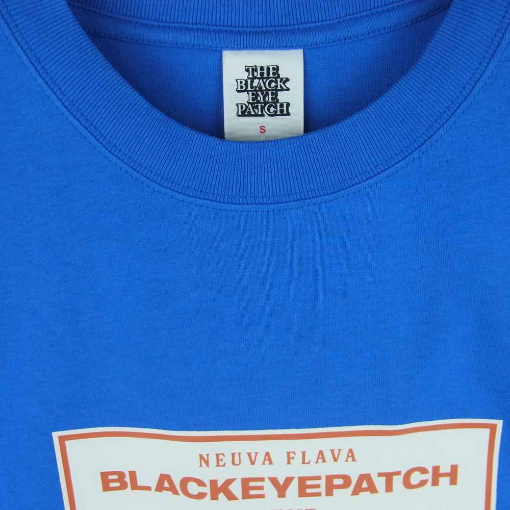 ブラックアイパッチ 21AW BEFPW21TE05 NEUVA FLAVA S/S TEE プリント 半袖 Tシャツ ブルー系 S【新古品】【未使用】【中古】
