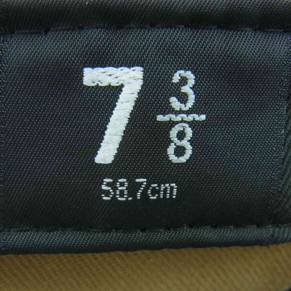 ブラックアイパッチ BEPFW21AC08 NEW ERA ニューエラ ロイヤル ロゴ キャップ カーキ系 ベージュ系 58.7cm【新古品】【未使用】【中古】
