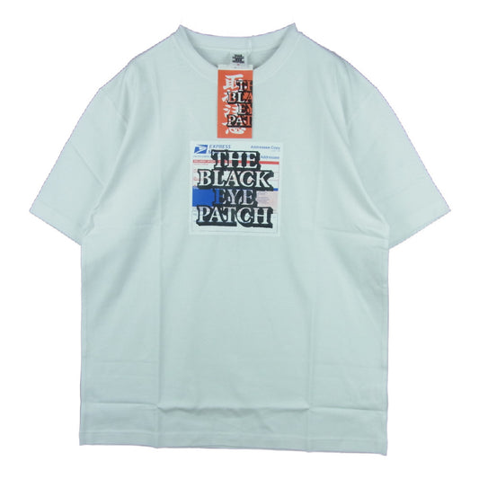 ブラックアイパッチ 21AW BEPFW21TE17 PRIORITY LABEL TEE 半袖 Tシャツ ホワイト系 M【新古品】【未使用】【中古】