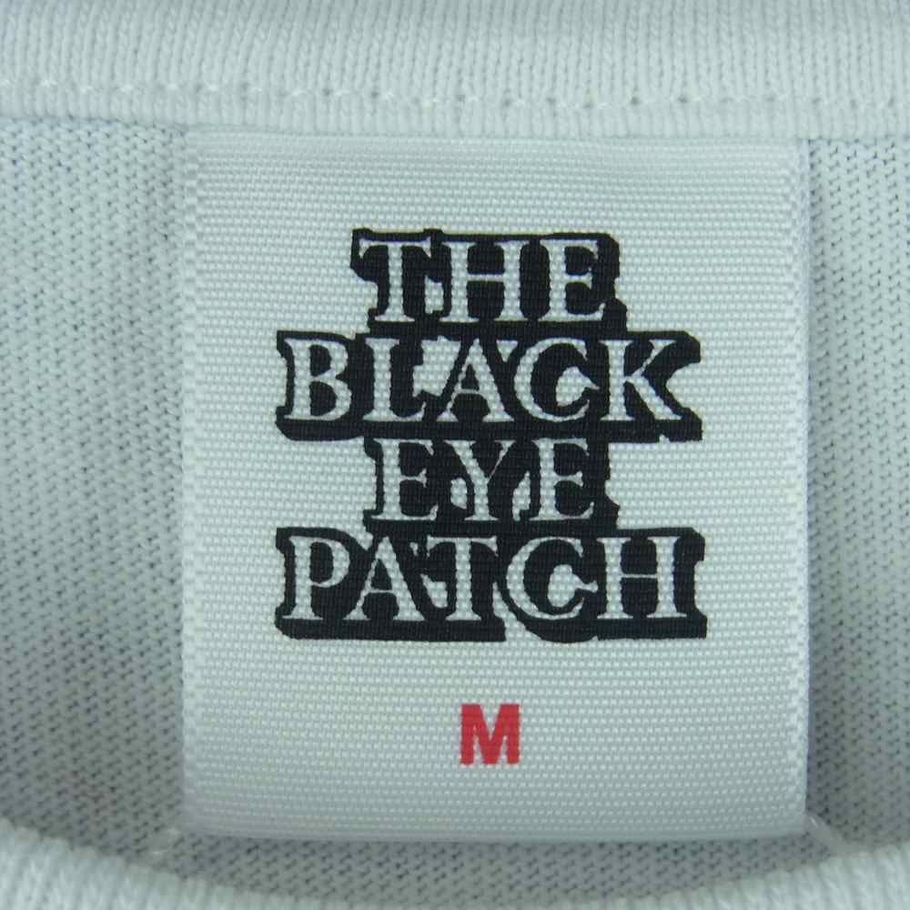 ブラックアイパッチ 21AW BEPFW21TE17 PRIORITY LABEL TEE 半袖 Tシャツ ホワイト系 M【新古品】【未使用】【中古】