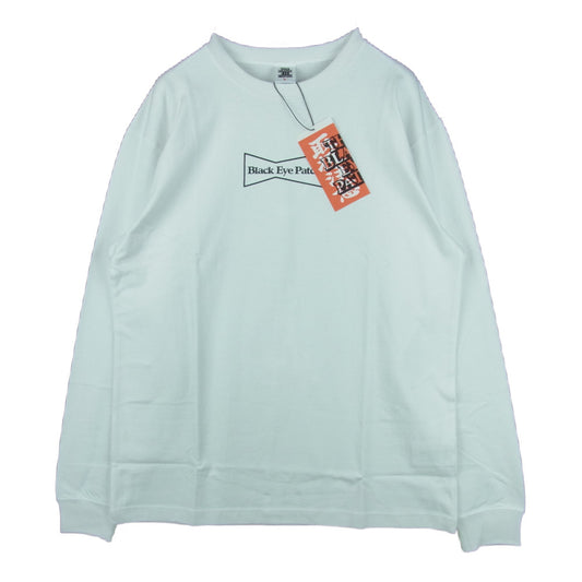 ブラックアイパッチ 21SS BEPSS21EI20 Wasted Youth ウェイステッドユース ロゴ 長袖 Tシャツ ホワイト系 M【新古品】【未使用】【中古】
