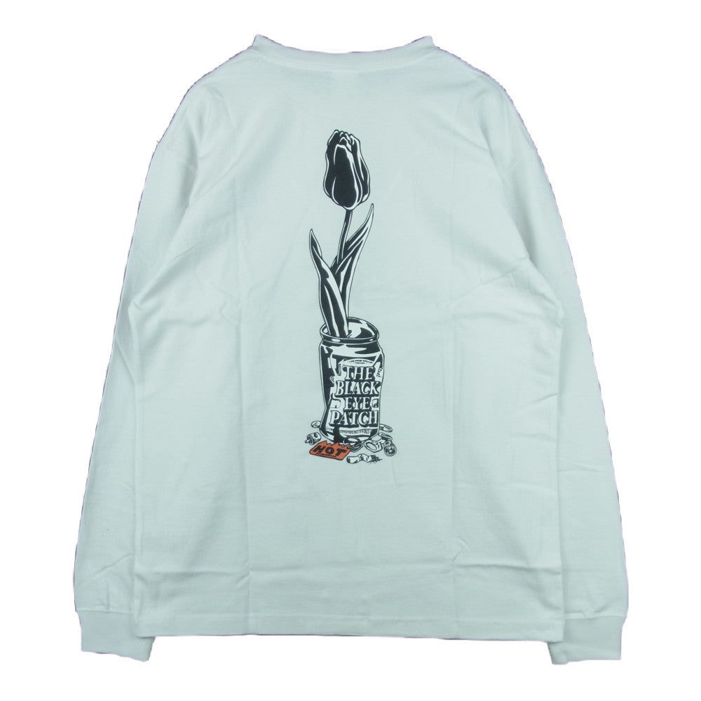 ブラックアイパッチ 21SS BEPSS21EI20 Wasted Youth ウェイステッドユース ロゴ 長袖 Tシャツ ホワイト系 M【新古品】【未使用】【中古】