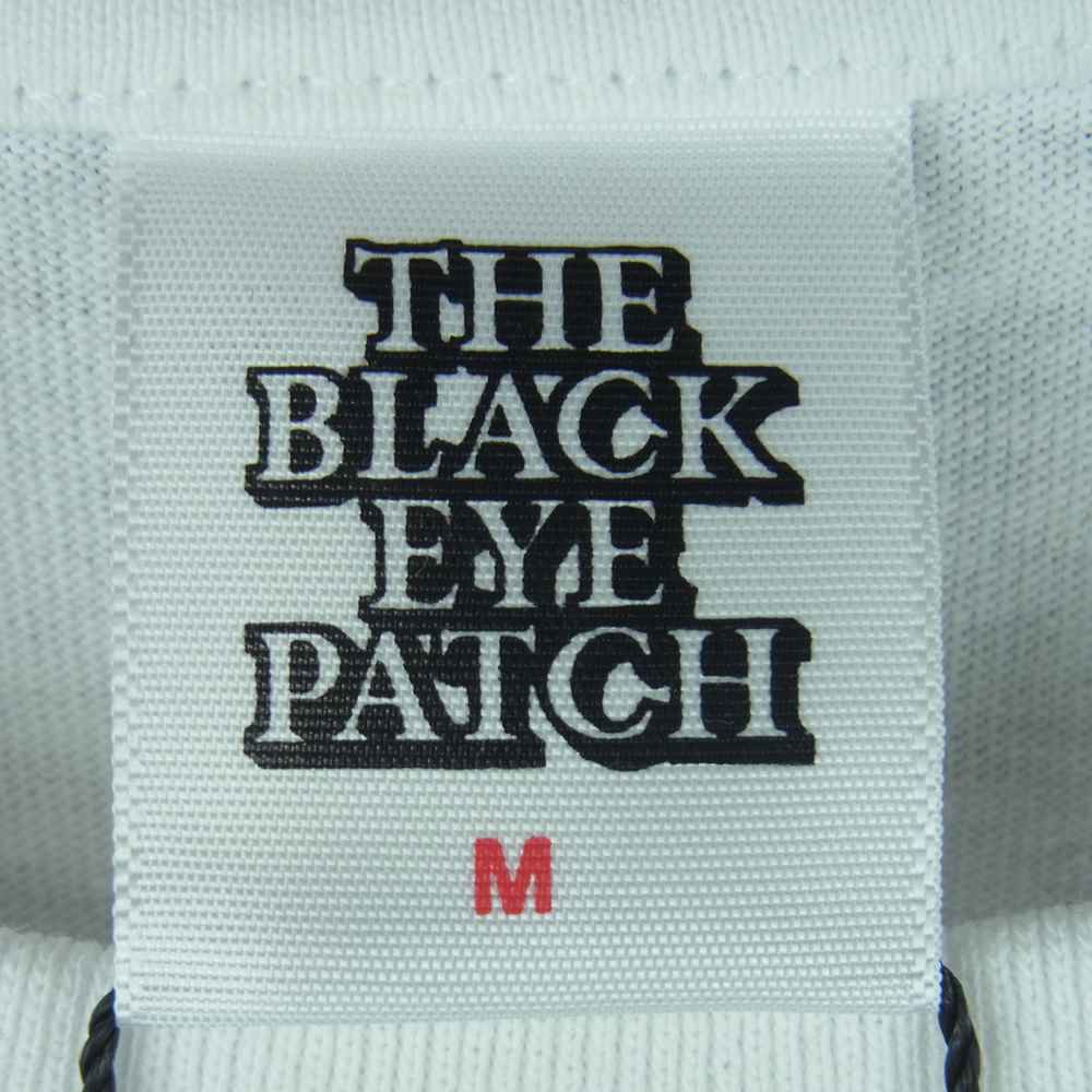 ブラックアイパッチ 21SS BEPSS21EI20 Wasted Youth ウェイステッドユース ロゴ 長袖 Tシャツ ホワイト系 M【新古品】【未使用】【中古】