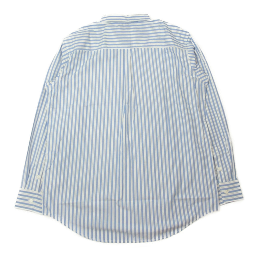 ブラックアイパッチ 22SS BEPSS22TP12 Beez-Eye Stripe Shirt ストライプ シャツ ブルー系 XL【新古品】【未使用】【中古】