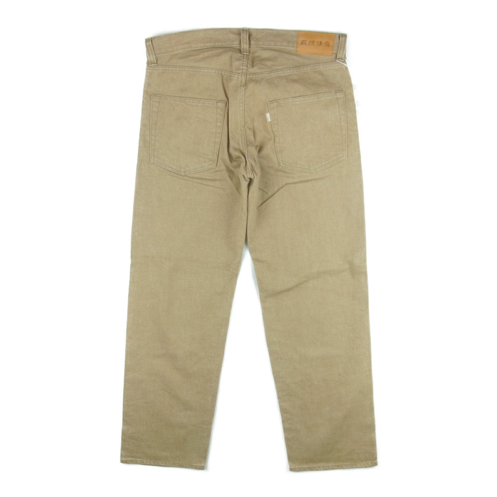 ブラックアイパッチ 21AW BEPFW21PA11 REGULAR DENIM OLIVE レギュラー デニム オリーブ パンツ ブラウン系 32 M【新古品】【未使用】【中古】