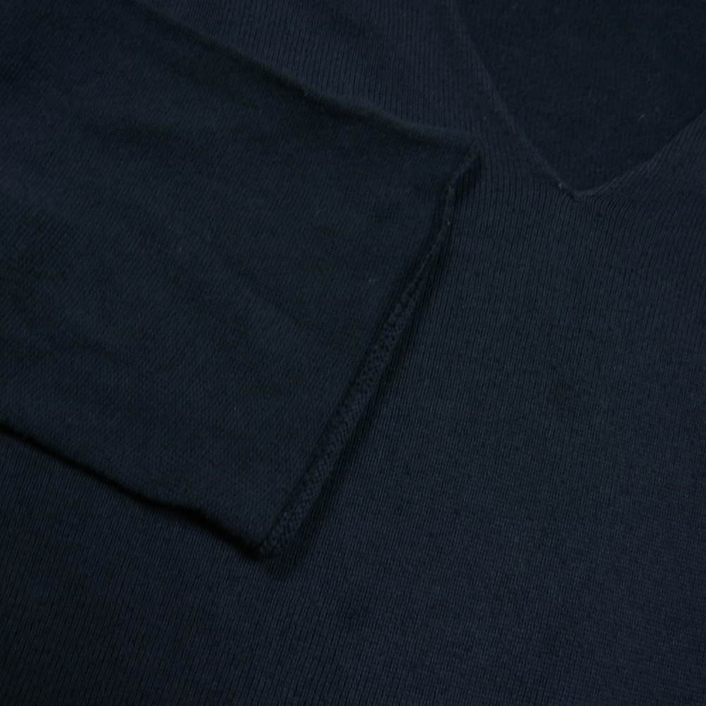 COMME des GARCONS コムデギャルソン HOMME PLUS アーカイブ AD2004 PM-N010 オムプリュス 製品染め ポリコットン Vネック ニット ブラック系 表記無し【中古】