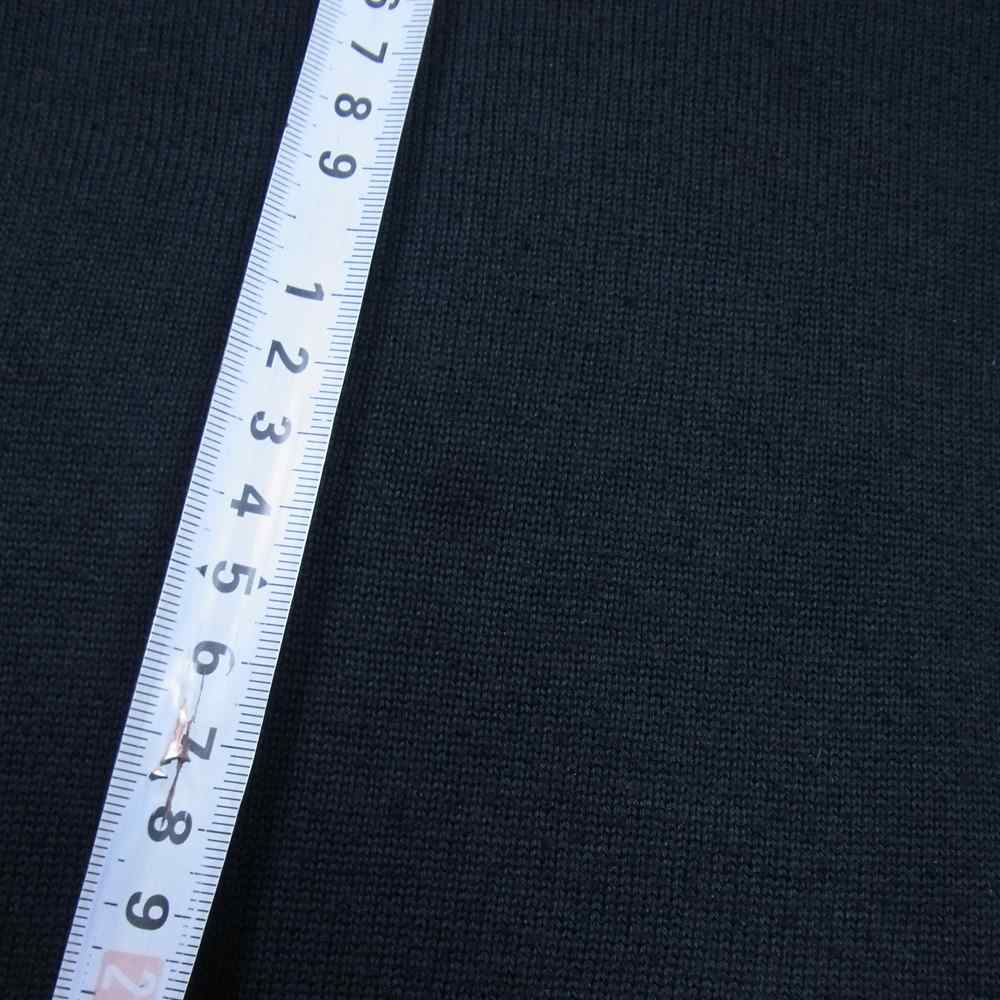 COMME des GARCONS コムデギャルソン HOMME PLUS アーカイブ AD2004 PM-N010 オムプリュス 製品染め ポリコットン Vネック ニット ブラック系 表記無し【中古】