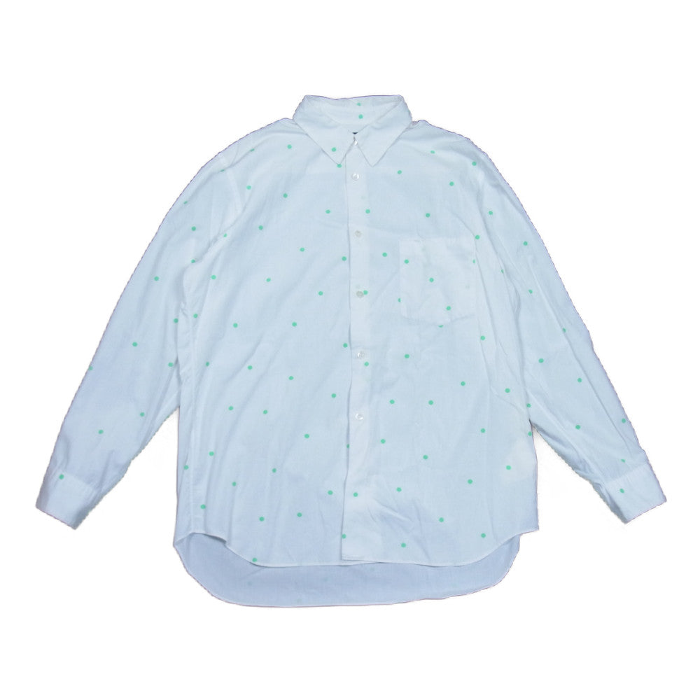 COMME des GARCONS コムデギャルソン HOMME PLUS 06SS オムプリュス ドットプリント 長袖 シャツ ホワイト系 表記無し【中古】