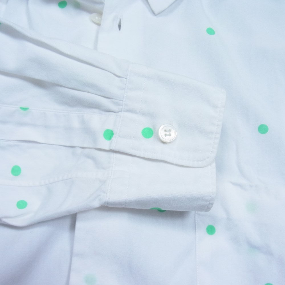 COMME des GARCONS コムデギャルソン HOMME PLUS 06SS オムプリュス ドットプリント 長袖 シャツ ホワイト系 表記無し【中古】