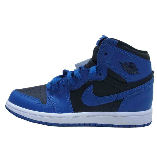 NIKE ナイキ AQ2664 404 AIR JORDAN 1 RETRO HIGH OG (PS) DARK MARINA BLUE エアジョーダン レトロ ハイ ダークマリーナブルー ブルー系 20.5cm【新古品】【未使用】【中古】