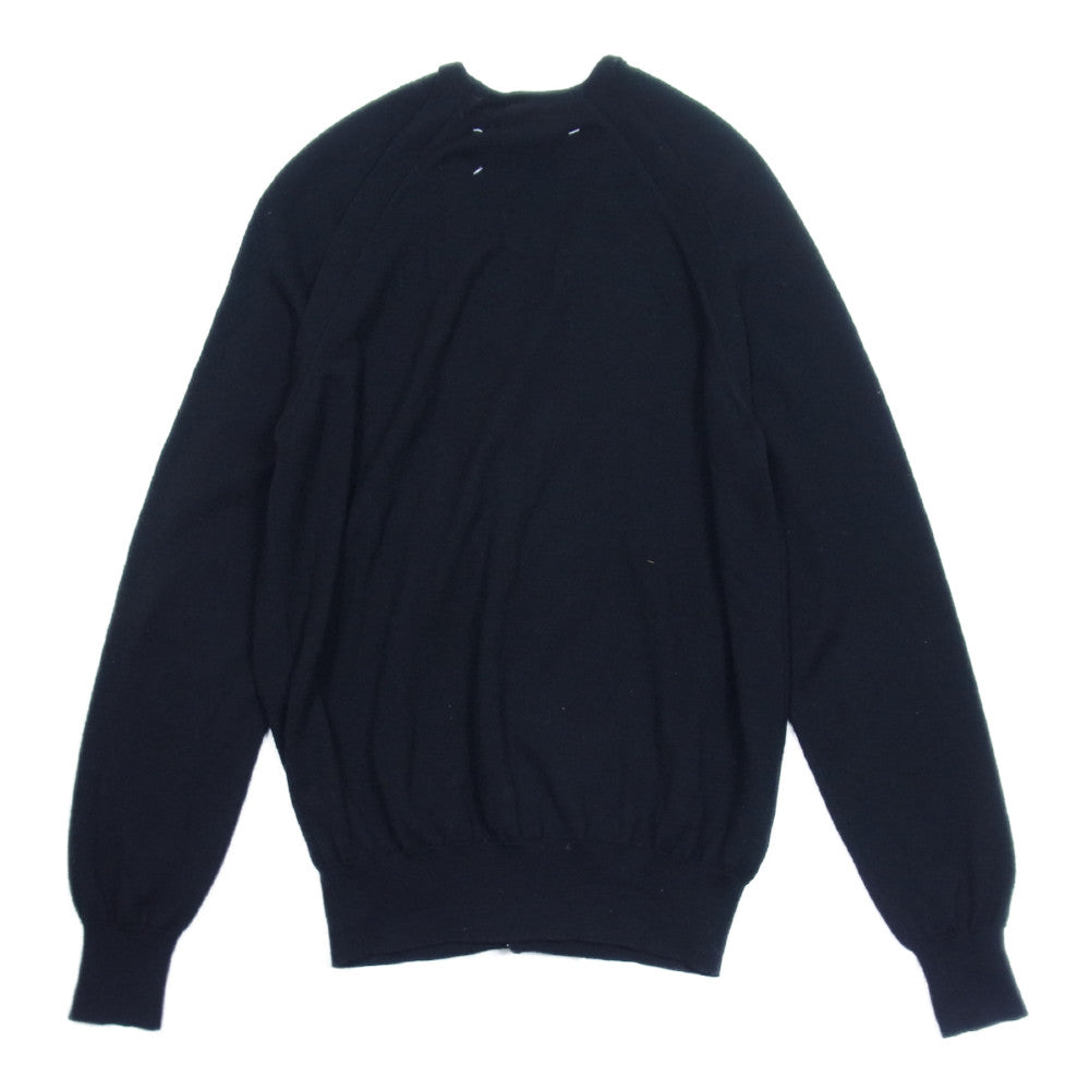 MAISON MARTIN MARGIELA メゾンマルタンマルジェラ 10ライン ここのえタグ S30HA0337 ウール カーディガン ブラック系 M【中古】