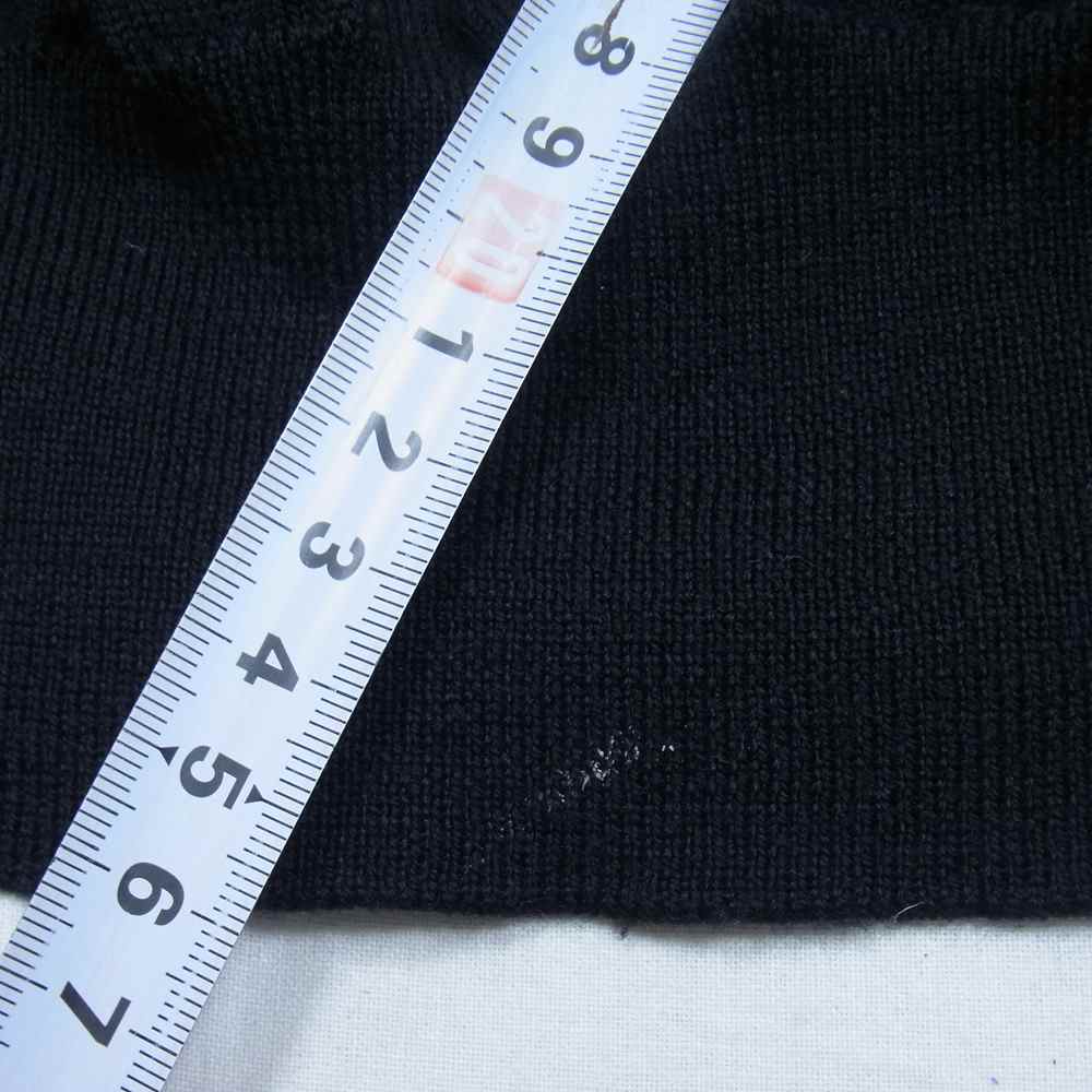 MAISON MARTIN MARGIELA メゾンマルタンマルジェラ 10ライン ここのえタグ S30HA0337 ウール カーディガン ブラック系 M【中古】