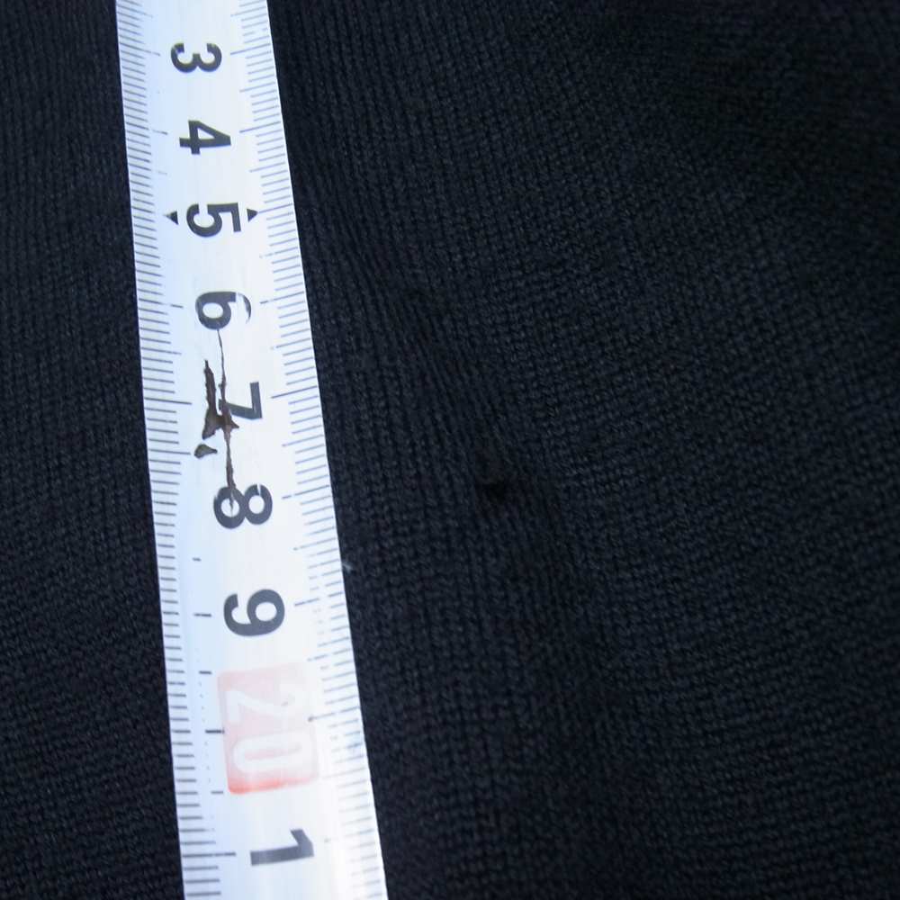 MAISON MARTIN MARGIELA メゾンマルタンマルジェラ 10ライン ここのえタグ S30HA0337 ウール カーディガン ブラック系 M【中古】
