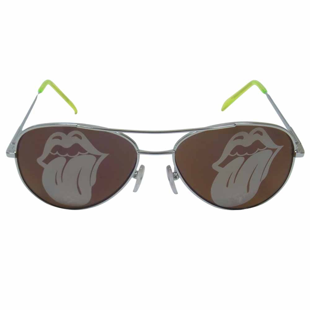 COMME des GARCONS コムデギャルソン HOMME PLUS 06SS リップ&タン期 アーカイブ オムプリュス CUTLER AND GROSS LONDON ROLLING STONES ローリングストーンズ ティアドロップ サングラス シルバー系【中古】
