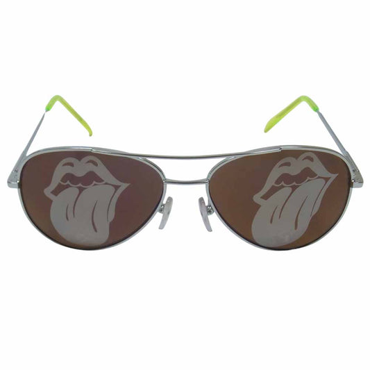 COMME des GARCONS コムデギャルソン HOMME PLUS 06SS リップ&タン期 アーカイブ オムプリュス CUTLER AND GROSS LONDON ROLLING STONES ローリングストーンズ ティアドロップ サングラス シルバー系【中古】
