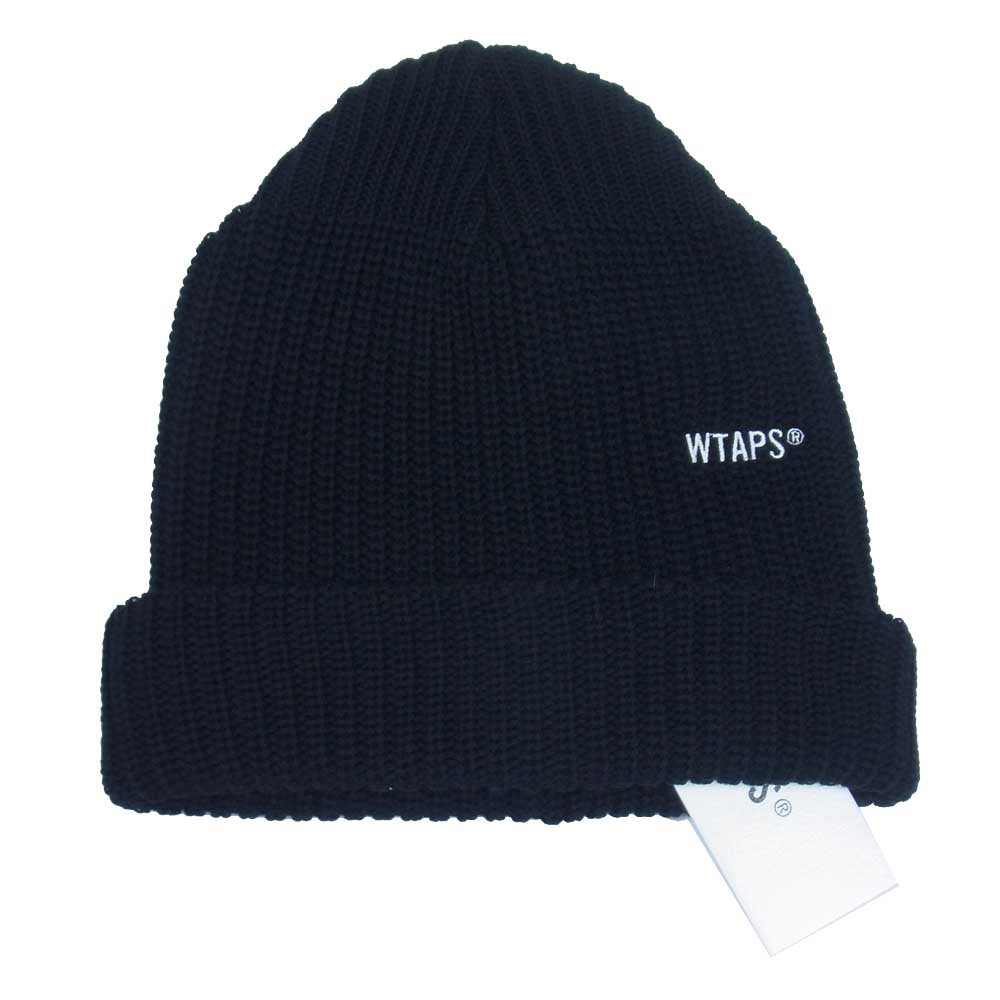 WTAPS ダブルタップス 22SS 221MADT-HT02 BEANIE 02 COPO. COOLMAX クールマックス ビーニー ブラック系 F【極上美品】【中古】