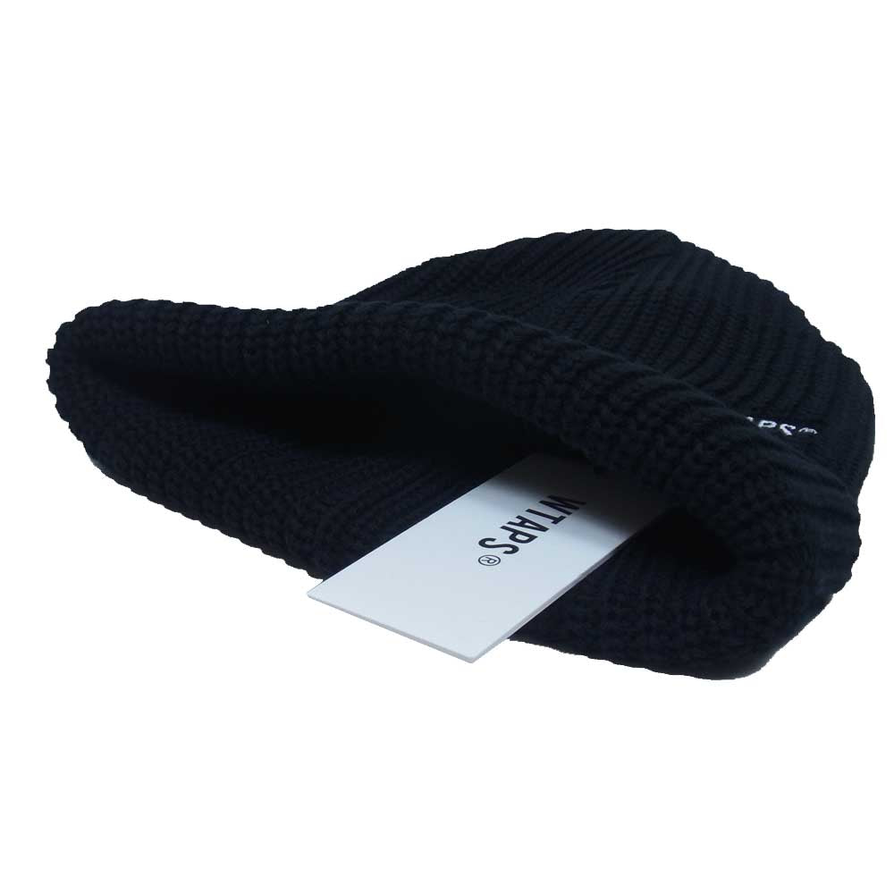 WTAPS ダブルタップス 22SS 221MADT-HT02 BEANIE 02 COPO. COOLMAX クールマックス ビーニー ブラック系 F【極上美品】【中古】